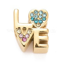 Love European Charm, Gold Stainless Steel (PRE-ORDER ALLOW 10 DAYS)