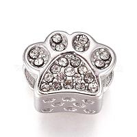 Dog Paw Charm, Stainless Steel (PRE-ORDER ALLOW 10 DAYS)