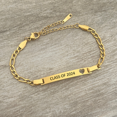 Matric Graduation gift personalized bracelet