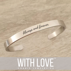 personalized cuff bangle