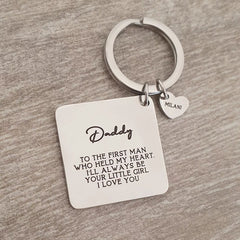 personalized keyring