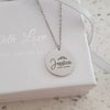 Jess Personalized Sweet 16 Necklace, Stainless Steel (SILVER, GOLD OR ROSE GOLD, READY IN 3 DAYS)