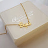 Gold personalized name necklace online store in South Africa