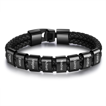 CBA103802 - Men's Personalized Bracelet Wrist Strap, Fashion Bracelet
