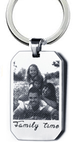 Personalized Daddy photo keyring, online shop in South Africa