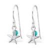 Sterling silver beach starfish earrings online store in South Africa