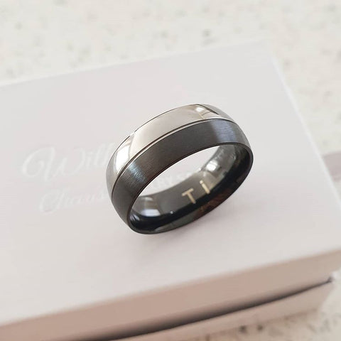 Men's ring stainless steel