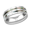 Men's titanium stainless steel ring