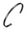 Personalized black stainless steel bangle online jewellery shop SA