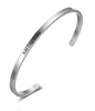 Personalized silver stainless steel bangle online shop in South Africa