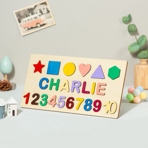 Personalized puzzles for toddlers