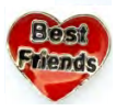 LL-11 - Best Friends Floating Charm for Locket