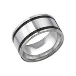 C1021-C31853 - Men's Stainless Steel Band Ring