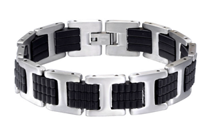 C585-C15206 - Men's Stainless Steel Bracelet 21cm, 415mm thick