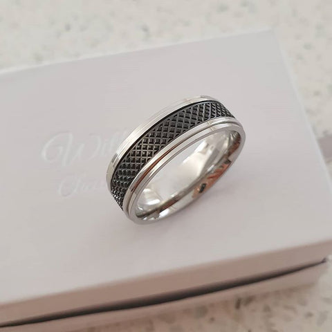 Men's ring stainless steel