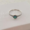 Milla 925 Sterling Silver Colour Changing Mood Ring