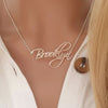 CNE107472 - 925 Sterling Silver Personalized Name Necklace