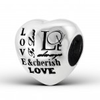 C110-C12933 - 925 Sterling Silver Love & Cherish Always European Charm Bead