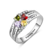 CRI103712 - 925 Sterling Silver Personalized Ring