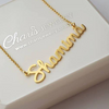 Gold personalized name necklace online store in South Africa