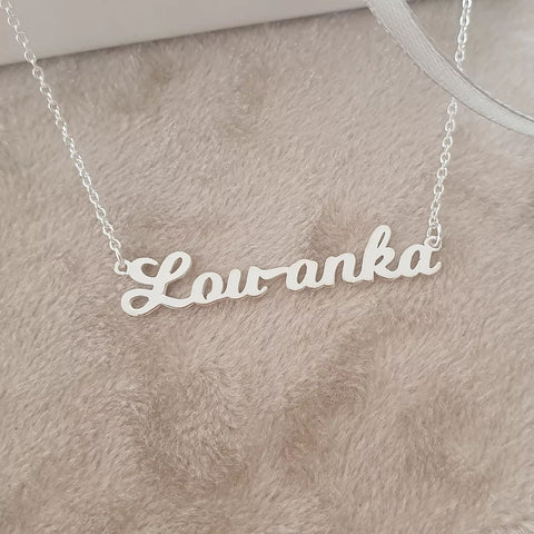 CNE107525 - 925 Sterling Silver personalized name necklace