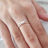 Kaydee 925 Sterling Silver Knot Ring, Love / Friendship
