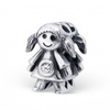 Girl european charm bead, can also fit on a pandora bracelet