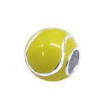 C1063-C11049 - 925 Sterling Silver Tennis Ball European Charm Bead