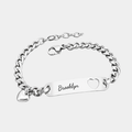 ARABELLA PERSONALISED SILVER BRACELET (READY IN 3 DAYS)