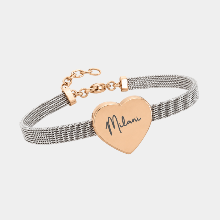 HEARTLEIGH PERSONALISED ROSE GOLD BRACELET (READY IN 3 DAYS)