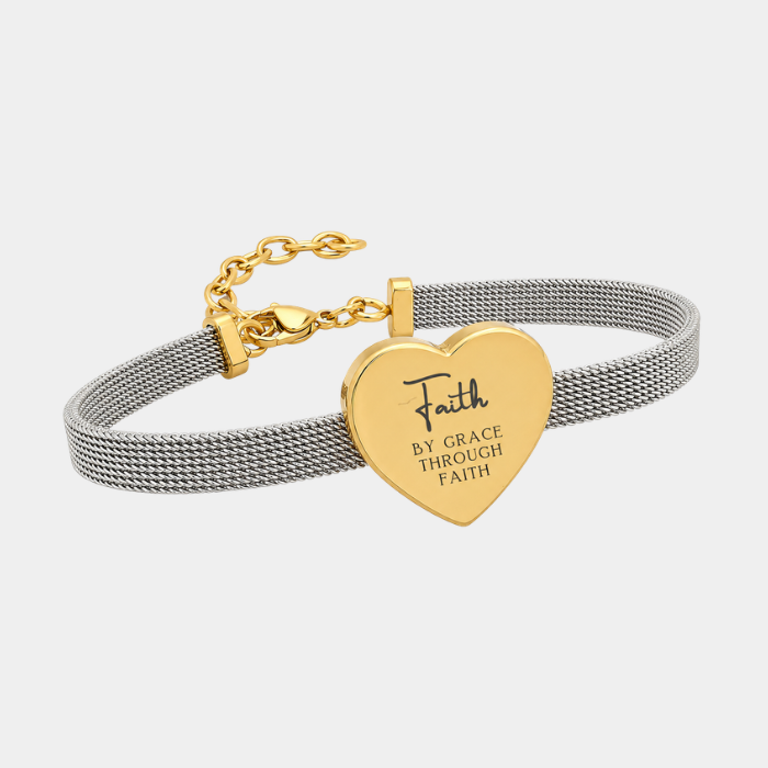 HEARTLEIGH PERSONALISED GOLD BRACELET (READY IN 3 DAYS)