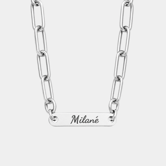CASSIDY PERSONALISED PIVOT BAR NECKLACE (READY IN 3 DAYS)
