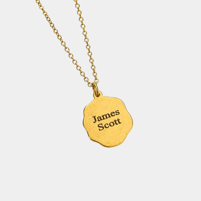 PERSONALISED HAND AND FOOTPRINT NECKLACE (READY IN 3 DAYS)