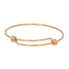 Mommy Story Starter Bangle, Gold Stainless Steel, Size 60mm Diameter