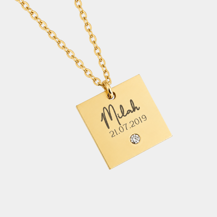 STELLA PERSONALISED NECKLACE (READY IN 3 DAYS)