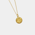 PERSONALISED WORLD DISC NECKLACE (READY IN 3 DAYS)
