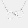 LOVELLA SILVER PERSONALISED NECKLACE (READY IN 3 DAYS)
