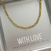 Gold charm starter necklace