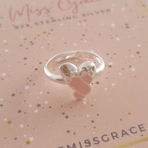 Children's Ballerina Ballet Shoes Ring