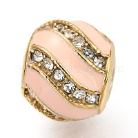 Pink Barrell European Charm, Gold Stainless Steel (PRE-ORDER ALLOW 10 DAYS)