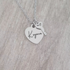 Keyara Personalized Necklace, Stainless Steel, 45cm adjustable (READY IN 3 DAYS!)