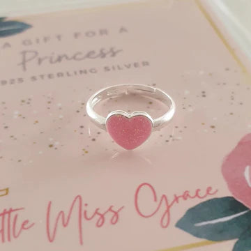 Sterling silver rings for little girls