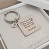 Amaya Personalized Keyring, Stainless Steel (READY IN 3 DAYS!)