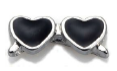Heart Sunglasses floating charm