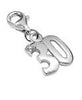  925 Sterling Silver 30 Dangle Charm