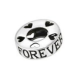 C1120-C13025 - 925 Sterling Silver Forever European Charm Bead