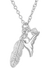 Sterling Silver Bird Feather Necklace online in South Africa