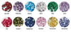 CRI103937 - 925 Sterling Silver Personalized Names & Birthstones Ring