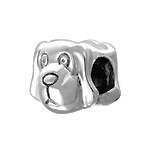 925 Sterling Silver Sister Dog Charm Bead