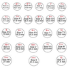 CRI103445 - Rose Gold Plated 925 Sterling Silver Personalized Names & Birthstones Ring